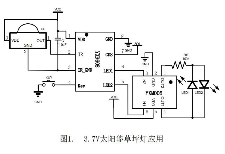 YX9608电路原理图