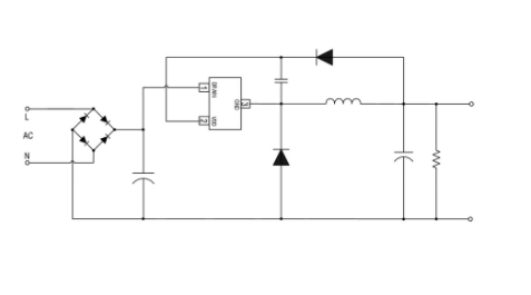 LED照明驱动芯片SM6035A-3电路图
