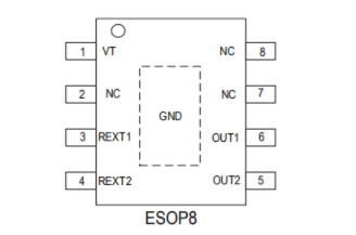高可靠性线性全电压芯片SM2098EH型号管脚图